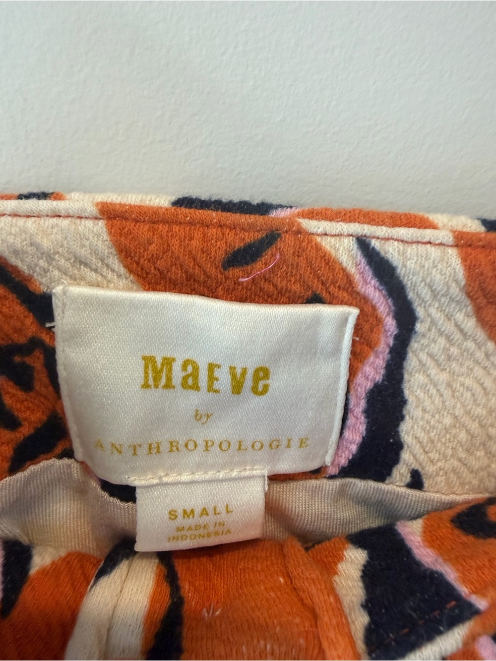 Maeve Anthropologie Tiger-Print Button Front Mini-skirt S - Picture 3 of 8